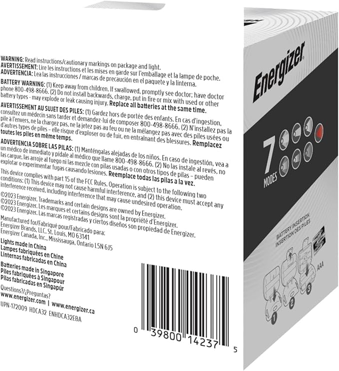 Energizer LED Headlamp PRO, IPX4 Water Resistant Headlamps, High-Performance - Image 9