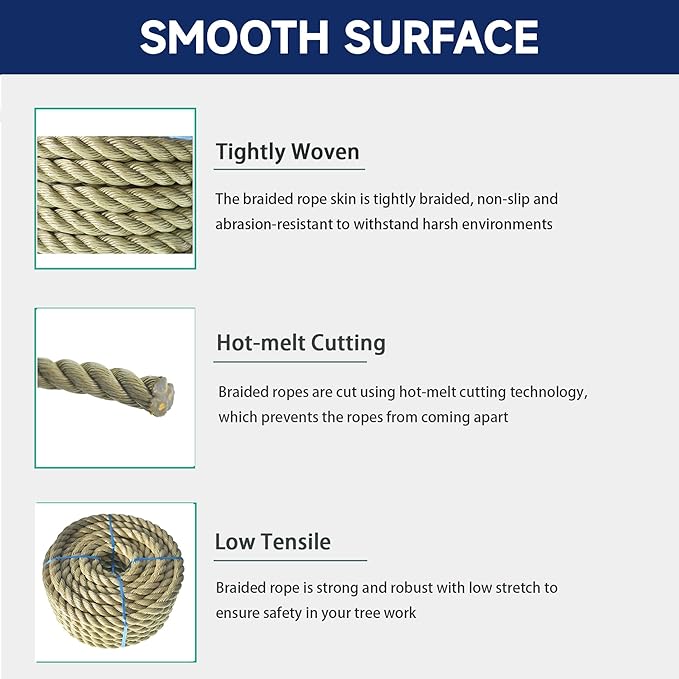 3/4 inch x 50 feet Twisted ProManila - Image 4