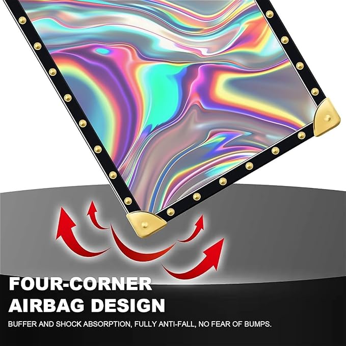 Compatible with iPhone 13 Pro Max Case, Holographic Abstract Iridescent - Image 7