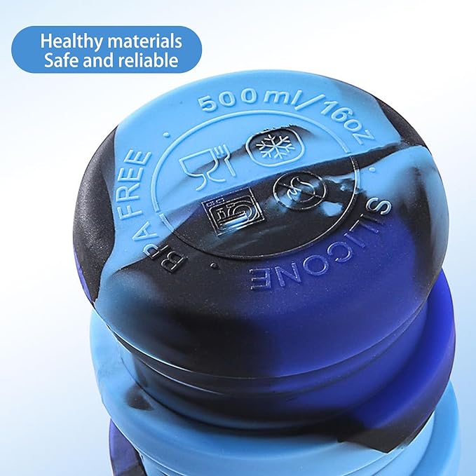 Collapsible Water Bottles Travel water bottle Sports Portable Sport Water - Image 3