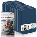 Cahomo 7.9x3.9 inch 12 PCS Nylon Repair Patch Nylon Repair Tape Self Adhesive by Cahomo