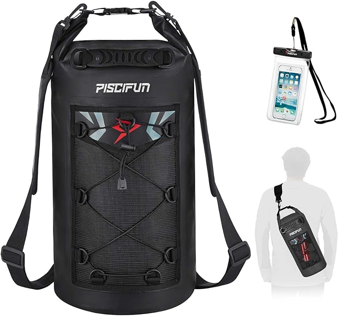 Piscifun Dry Bag, Waterproof Floating Backpack 10L/20L/30L/40L by Piscifun