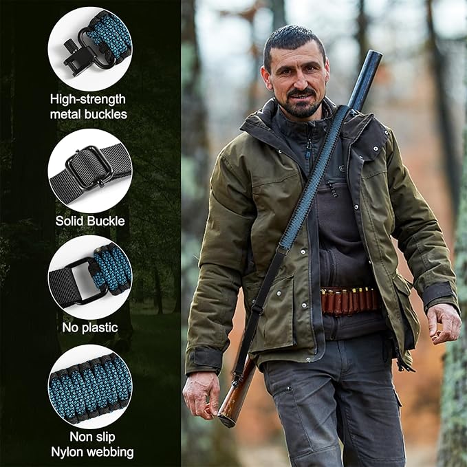 VVAAGG Two-Point Paracord Rifle Sling - Image 5