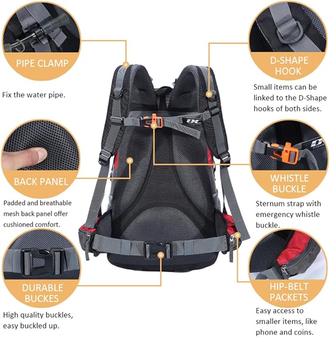 Diamond Candy Waterproof Hiking Backpack - Image 3