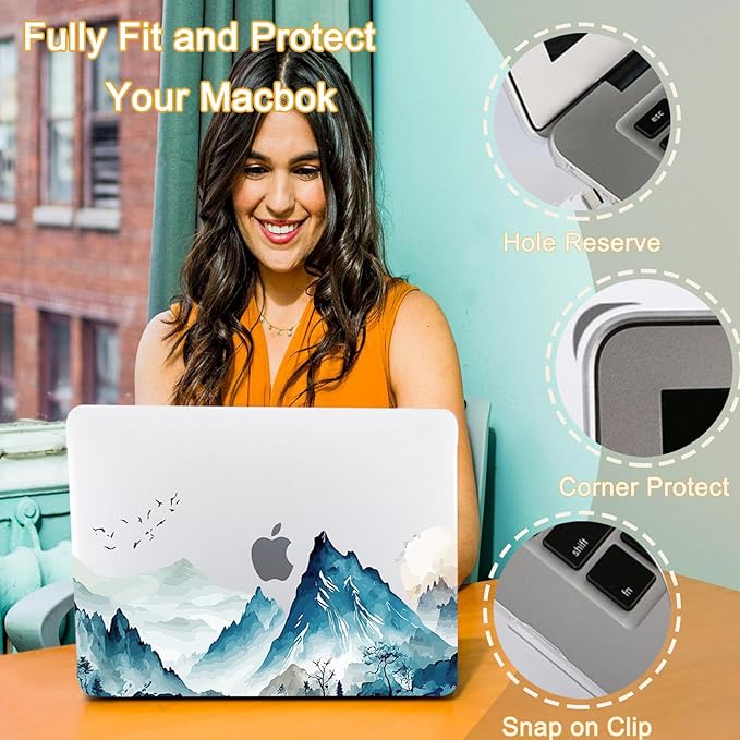 Laptop Cover for MacBook Air 11 inch Case 2015-2010 Release, Anti-Cracking - Image 6