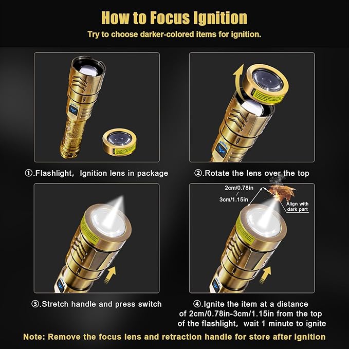 SKYFIRE LED Flashlights High Lumens - Image 2