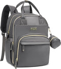 RUVALINO Diaper Bag Backpack, Insulated Bottle Holders & Pacifier Case by RUVALINO