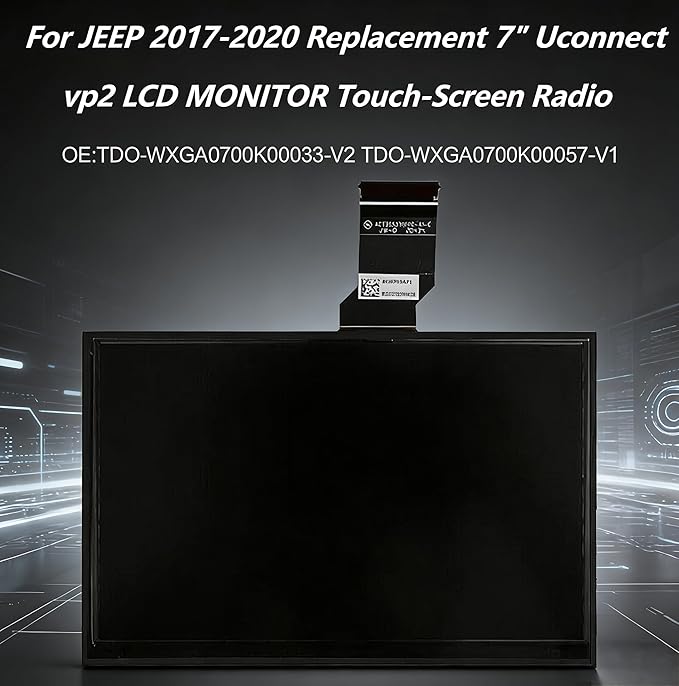 7" Uconnect Screen Replacement LCD Display - Image 7