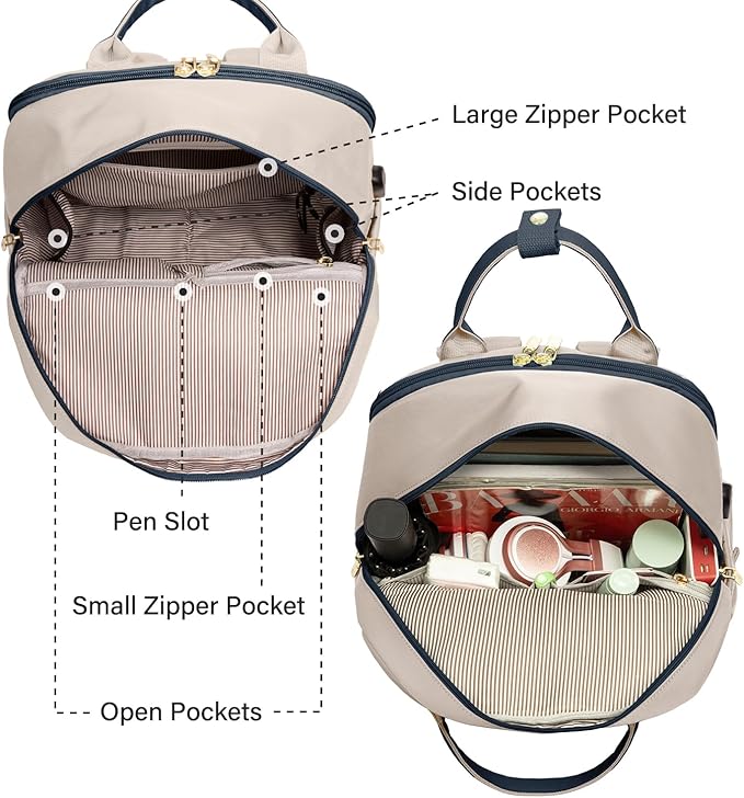 LOVEVOOK Laptop Backpack for Women Men, 17.3 Inch Laptop Bag - Image 4