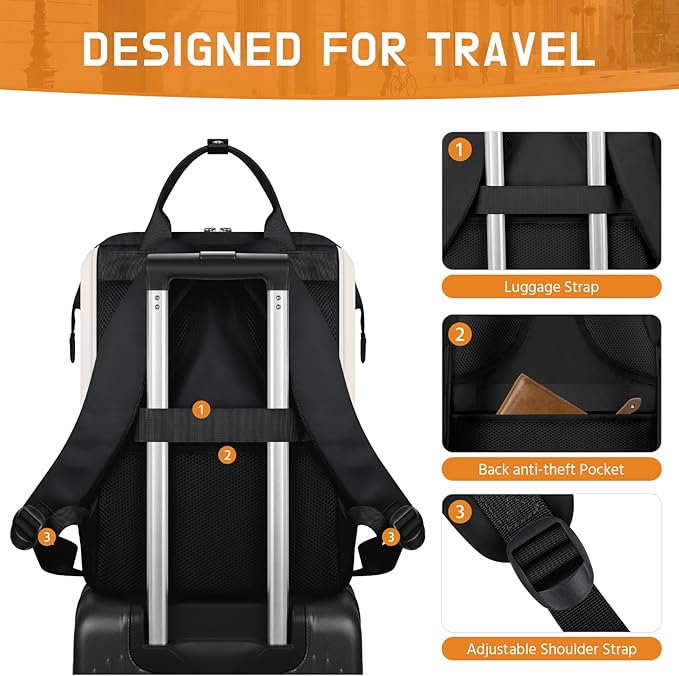 Maelstrom Laptop Backpack, Fits 15.6-17.3 Inch Travel Backpack Gift - Image 7
