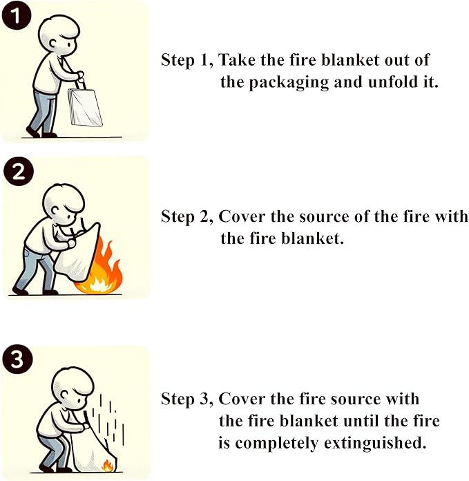 Crystal Lemon Fire Blanket 4-Pack - Image 4