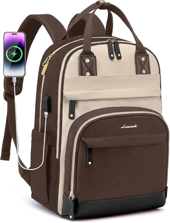 LOVEVOOK Backpack for Women, Laptop Backpack Women, Fits 15.6 Inch Laptop Bag - Image 9