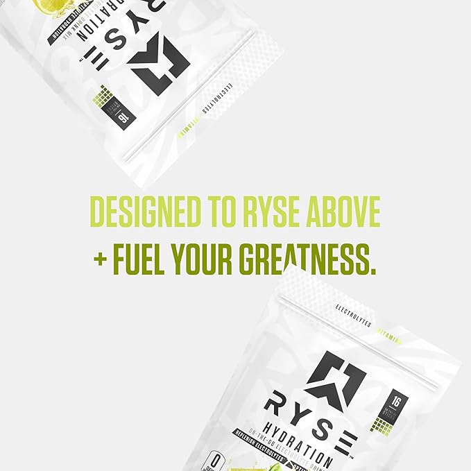 RYSE Hydration Electrolyte Powder Drink Mix Packets - Image 5