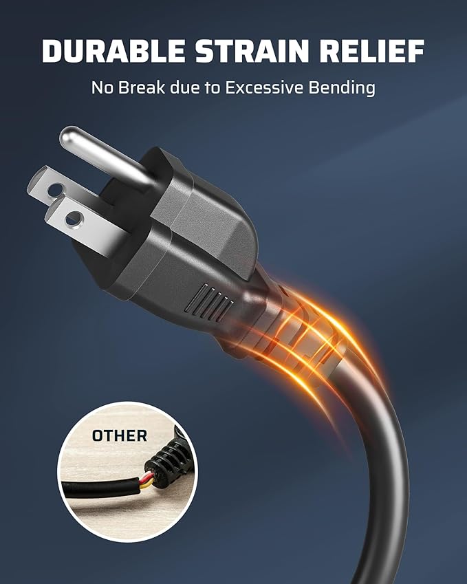 DEWENWILS 2 Pack 6FT Outdoor Extension Cord Waterproof, Short Extension Cord 16 - Image 2