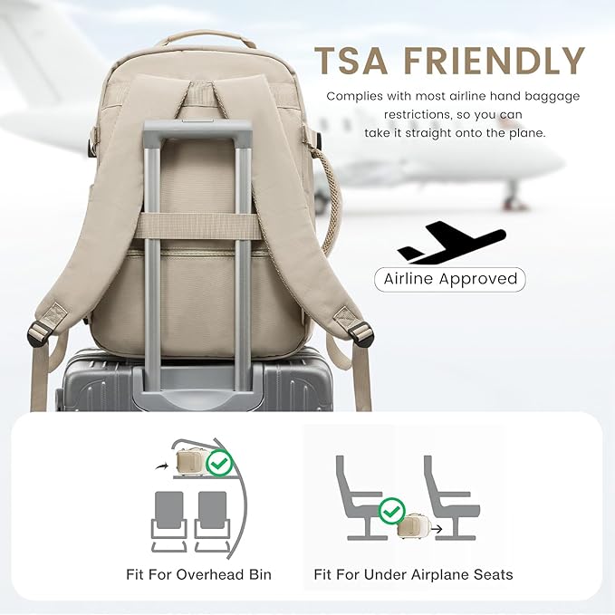 LOVEVOOK 40L Large Travel Backpack - Image 3