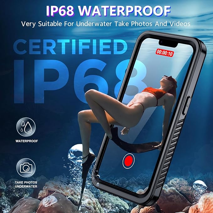 Red2Fire 2024 New Designed for iPhone 14 Case Waterproof, Phone Case 6.1" - Image 2