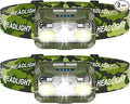 LHKNL Headlamp Rechargeable, Lumen Super Bright Motion Sensor Head Lamp by LHKNLHOME