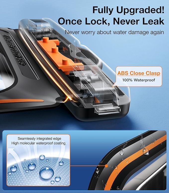 TORRAS IPX8 Waterproof Phone Pouch Floating, Underwater Screen Touchable - Image 4