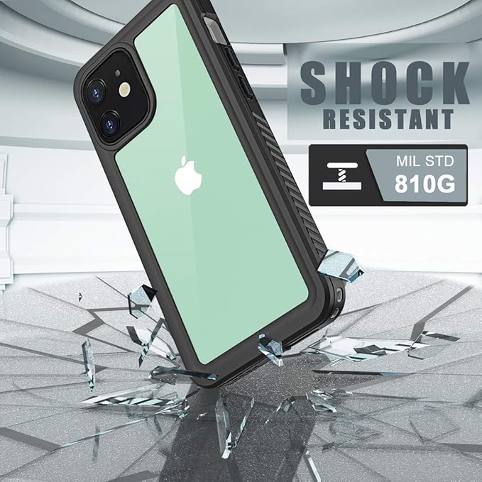 Diverbox for iPhone 12 Waterproof Case, Waterproof Shockproof Dustproof IP68 - Image 6