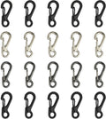 SWATOM Small Mini Carabiner Clip Tiny Spring Snap Hook Keychains Micro by SWATOM