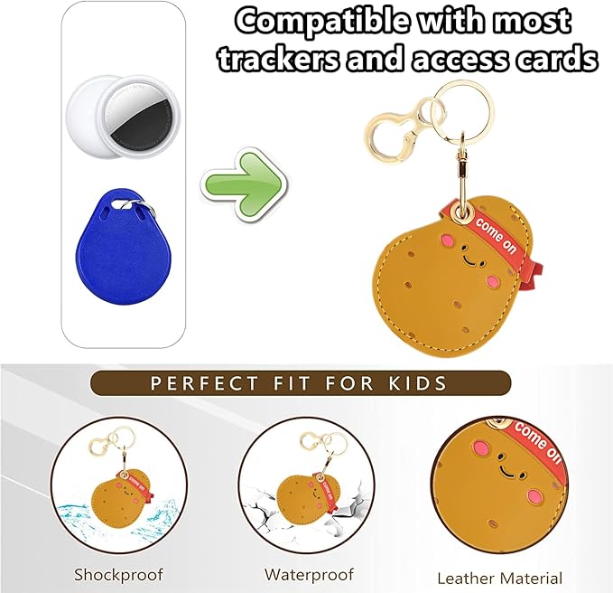 Leather Keychain Holder Case Compatible - Image 4