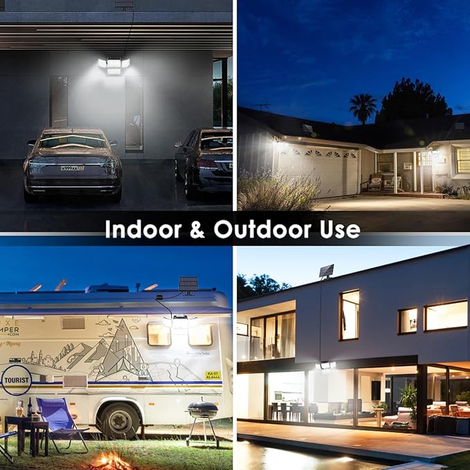 CLAONER Solar Outdoor Lights Motion Sensor 3500LM 288 LED Solar Security Lights - Image 8