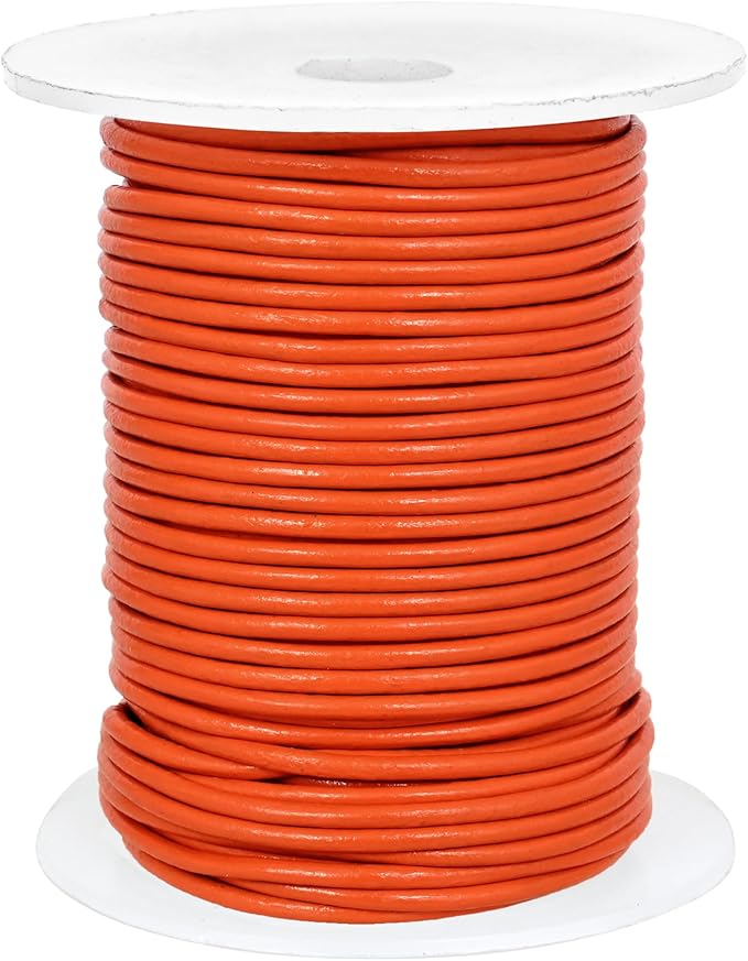 GENIQUE Real/Genuine Round Leather String Cord - Image 3