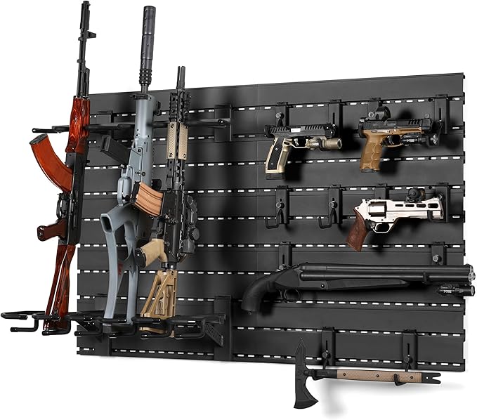 Savior Equipment Wall Rack System Heavy-Duty Steel Tactical Rifle Carbine by SaviorEquipment