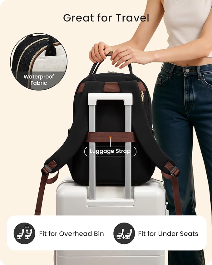 LOVEVOOK Laptop Backpack for Women - Image 6