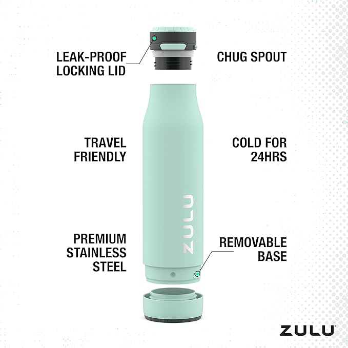 ZULU Ace Vacuum Insulated Stainless Steel Water Bottle - Image 3