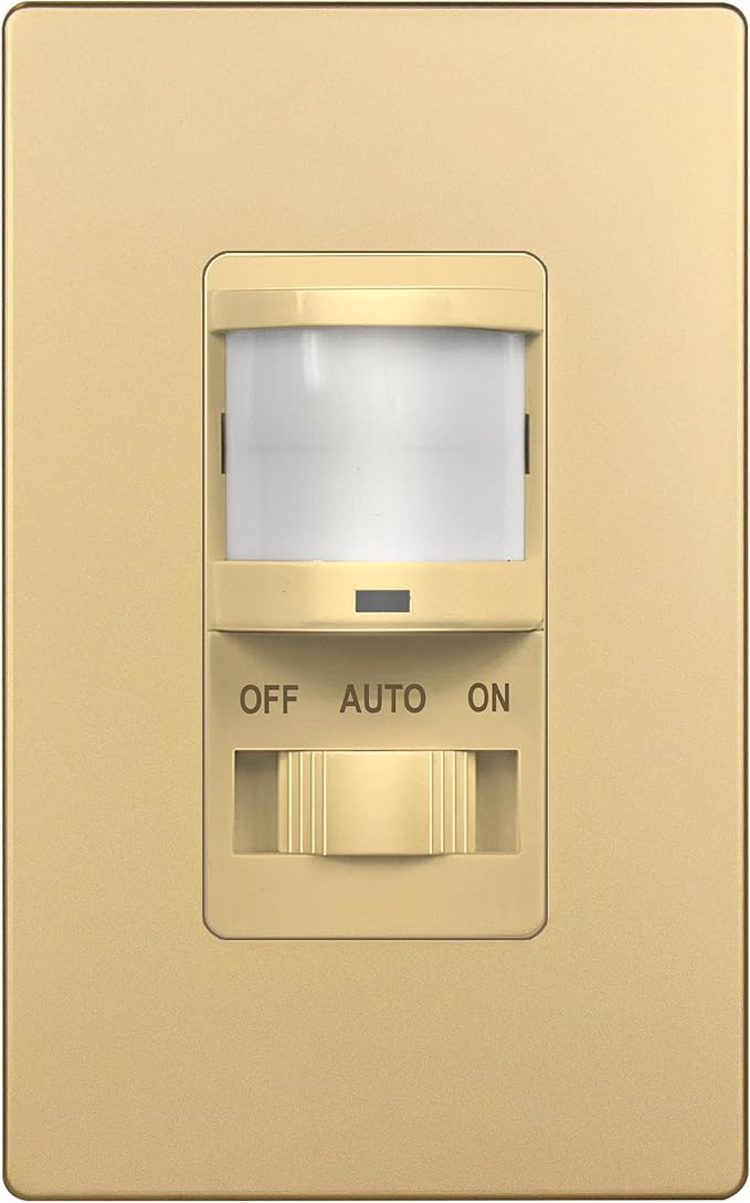 TOPGREENER in Wall PIR Motion Sensor Light Switch, Occupancy Sensor Switch by TOPGREENER
