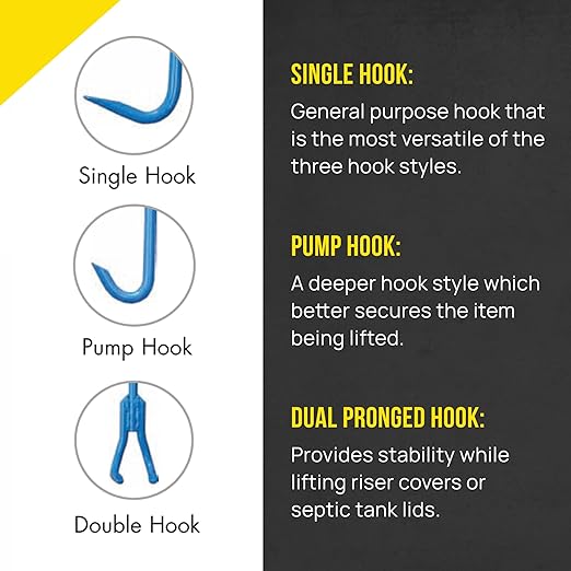 T&T Tools Heavy Duty Handy Hook – Portable 36 Inch - Image 4
