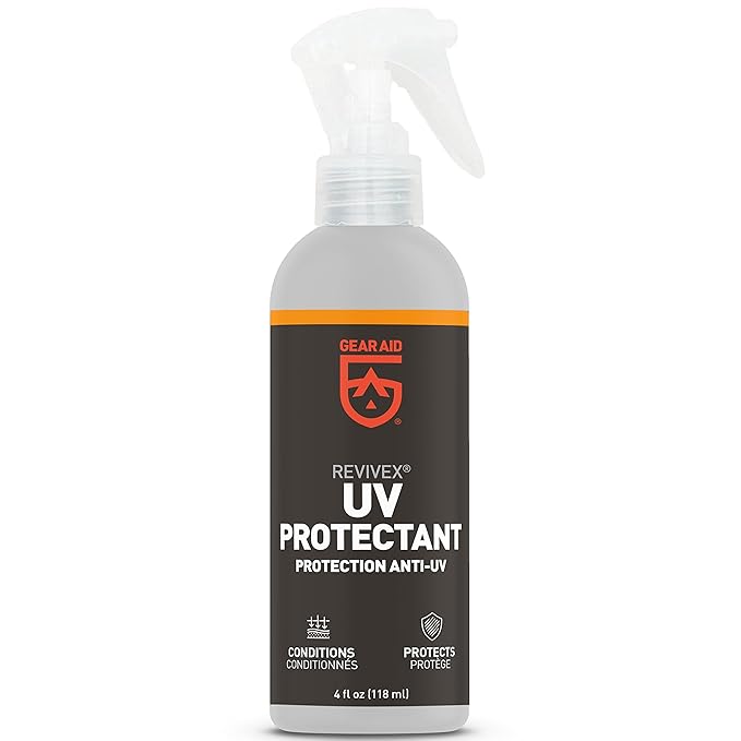 GEAR AID UV Protectant and Conditioner Spray, Apply to Outdoor Gear Made of by GEARAID