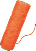 KINGLAKE Orange Mason Line, Nylon Twine, #18 Braided Durable Nylon Twine by KINGLAKE
