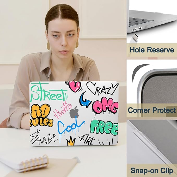 Protective Case for MacBook Pro 13 inch Retina 2015-2012 Release, 13.3" Pretty - Image 3