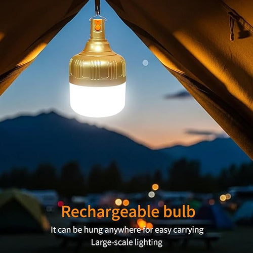 2-Pack Rechargeable Outdoor Camping Lights, 2400mAh IPX4 Waterproof LED Hanging - Image 2