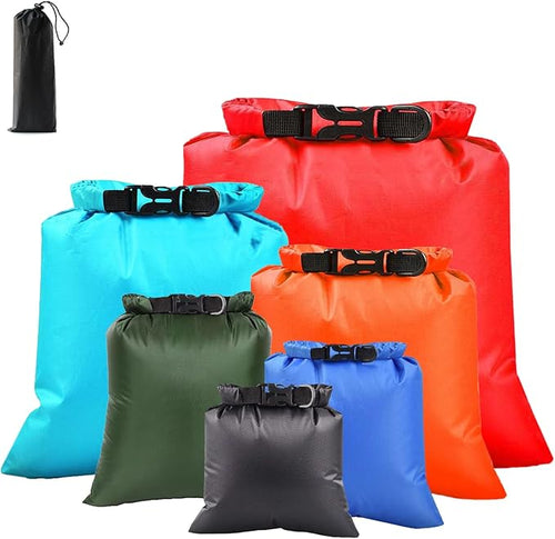 6PCS Dry Bags Waterproof, Lightweight Dry Bags by ILZAR
