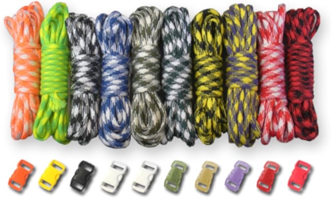 Paracord Planet 550lb Type III Paracord Combo Crafting Kits by ParacordPlanet