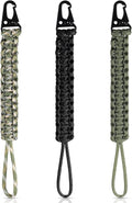 Shappy 3 Pcs Paracord Keychain Weave 550 Paracord 9 Inch Tactical Lanyard by Shappy