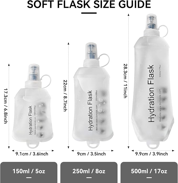 150ml Soft Flask Soft Water Bottle - Image 2