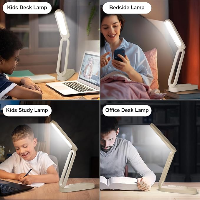 Giryuhd LED Desk Lamp for Office Home & Battery Operated Lamp Rechargeable Lamp - Image 7