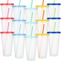 15-Count Bulk Plastic Tumblers by DKALIO