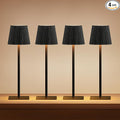 LUTEC 4 Pack Cordless Table Lamp, 6000mAh Rechargeable Battery Operated Desk by LUTEC