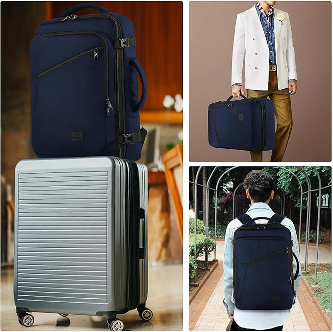 MATEIN Backpack for Travel, 27L Water Resistant Carry on Backpack Fits Overhead - Image 8