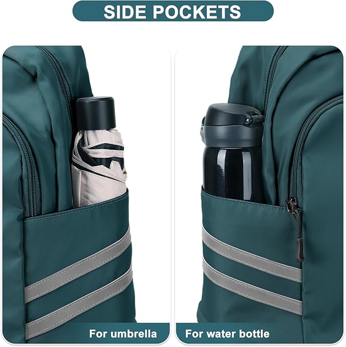 coofay Gym Backpack for Women Waterproof Backpack - Image 6
