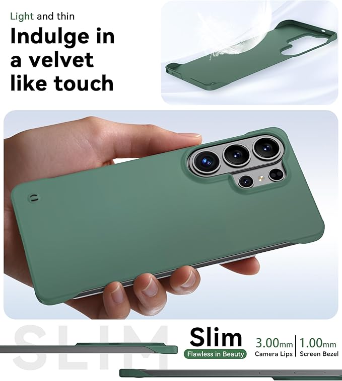 GRECAZO Slim Borderless for Samsung Galaxy S26 Ultra Phone Case 6.9" Ultra-Thin - Image 4