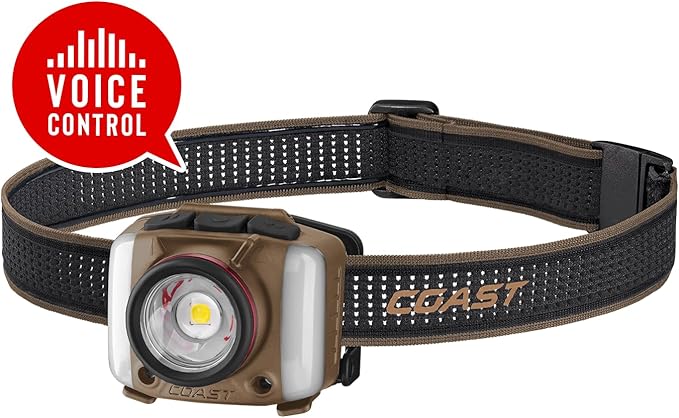 Coast FL97R Voice-Controlled 1200 Lumen Rechargeable LED Headlamp - Image 2