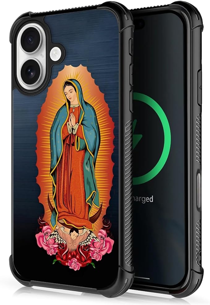 for iPhone 17 Case, for MagSafe Graphic Design for Girl Boy Soft Silicone Hard by FKBRCL4U