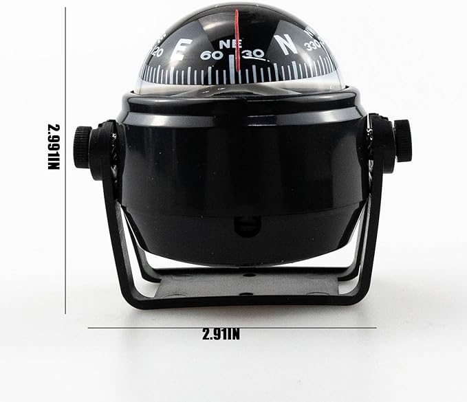 Marine Compass, Car Marine Navigation Compass - Image 2