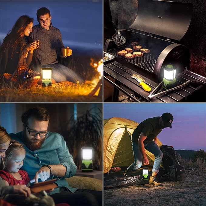 LE 1000LM Battery Powered LED Camping Lantern, Waterproof Tent Light - Image 7